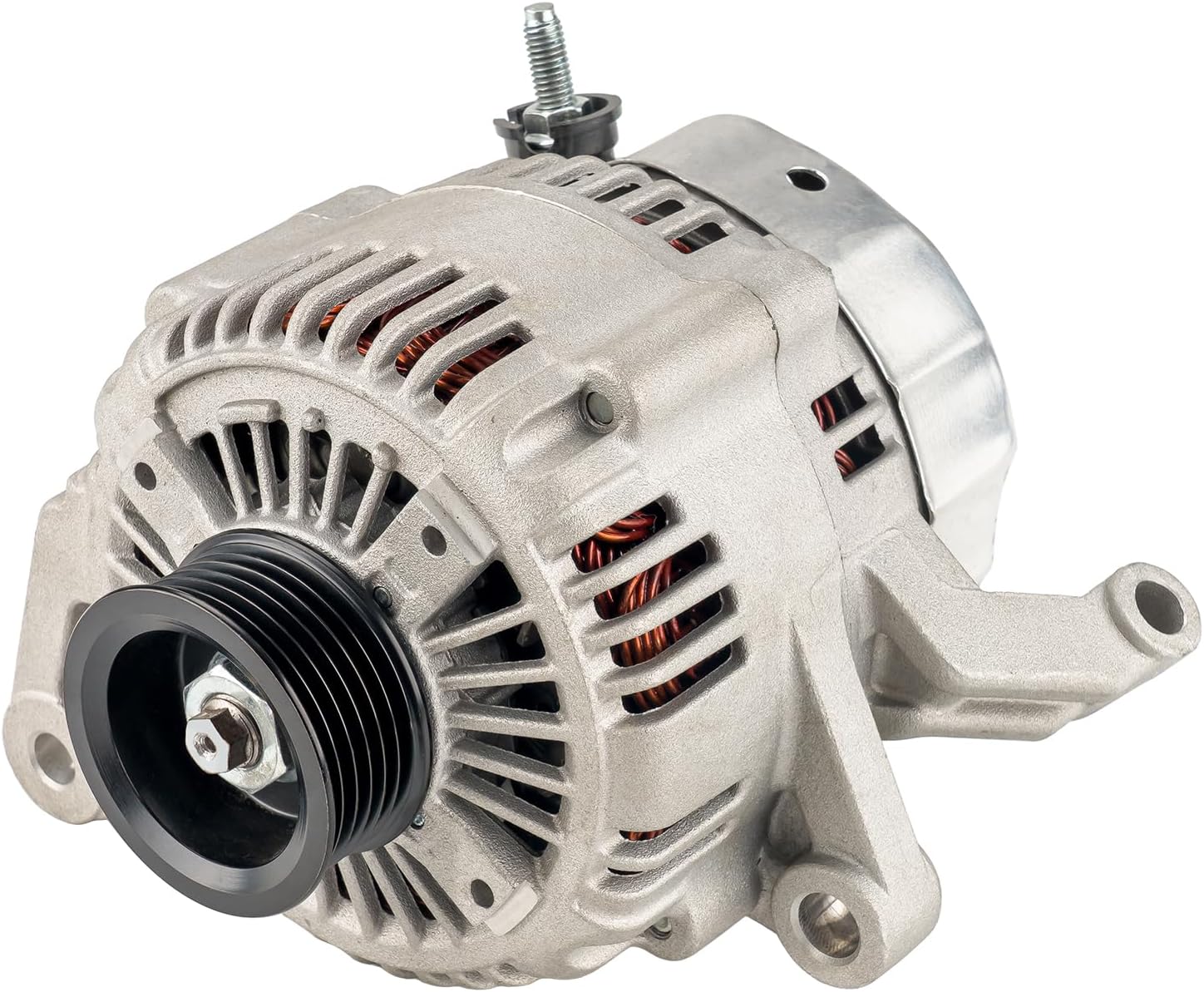 ALTERNATORS, BRAND, CATEGORY, PHILTOP, PHILTOP Alternator for 2001-2006 Dakota 3.7L, 2003-2006 Liberty 3.7L, 2006-2006 Raider 3.7L, 2001-2003 Grand Cherokee 4.7L, 13873, 13999, 13873N Auto Part Alternator