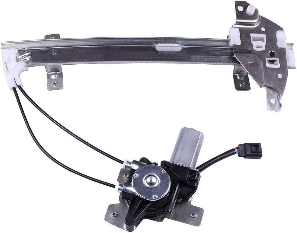 BRAND, CATEGORY, ECCPP, WINDOW REGULATOR & MOTOR ASSEMBLIES, Power Window Lift Regulator on Rear Left Drivers Side with Motor Assembly Replacement for 1997-2005 Buick Century 1997-2004 Buick Regal 1998-2002 Oldsmobile Intrigue