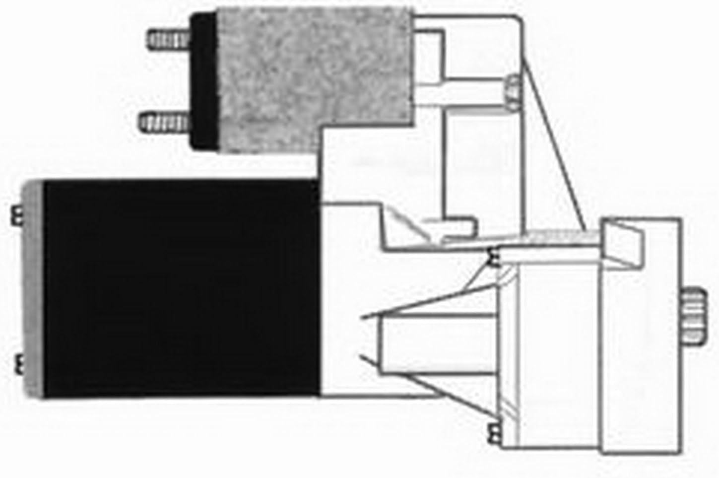 BRAND, CATEGORY, POWERMASTER, STARTERS, Powermaster 9000 Str PowerMAX Plus Chevy Universal Straight Mtg 153/168T Flyw 14:1 Natural