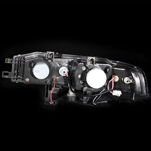 BRAND, CATEGORY, HEADLIGHT ASSEMBLIES, SPPC, Projector Headlights Black Assembly Set for Honda Accord - (Pair) Includes Driver Left and Passenger Right Side Replacement Headlamp