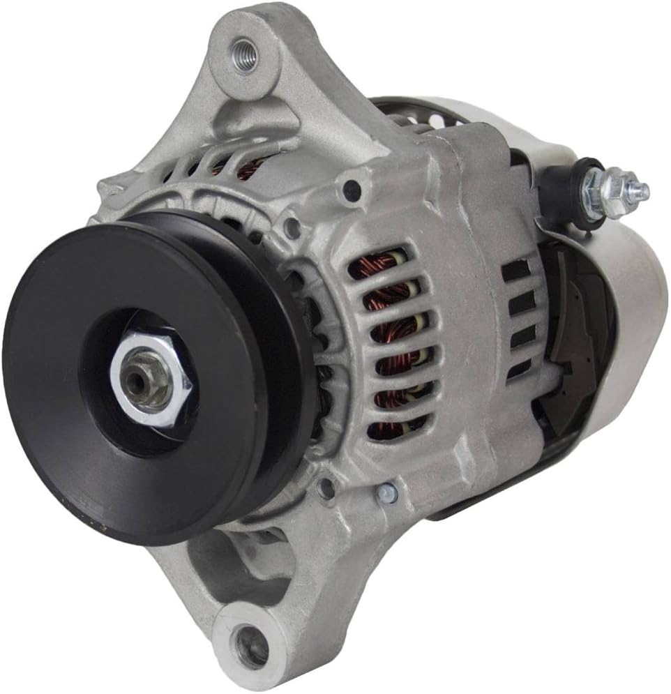 ALTERNATORS, BRAND, CATEGORY, RAREELECTRICAL, RAREELECTRICAL New Alternator Compatible With Toyota Forklift 6Fgc25 6Fgl10 Fgl14 270607800371 27060-78003-71