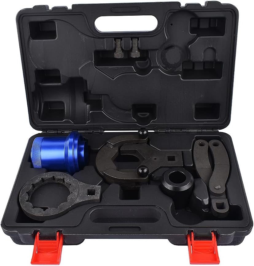 AXLE TOOLS, BRAND, CATEGORY, WEONEFIT, Rear Drive Axle Differential Installer Remover Tool Kit Compatible with BMW E70 E90 E91 E92 X3 X5 X6 RWD 4WD 335040 335050 335060 335080 230020 Weonefit