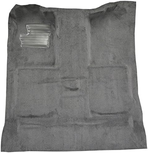 AUTO CUSTOM CARPETS, BRAND, CATEGORY, FLOORING & CARPETING, Replacement Auto Carpet Floor Liner - Molded Cutpile - fits 2004-2008 Ford F-150 Regular Cab Automatic Manual with Rear Access Doors (Mist Gray)