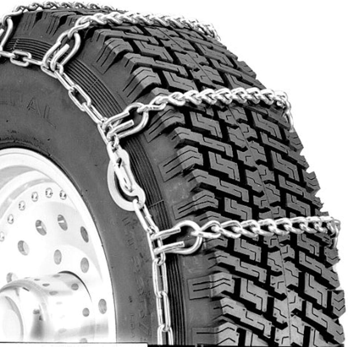 BRAND, CAR, CATEGORY, SCC, Security Chain Company QG2245CAM Quik Grip Truck Single CAM LSH Tire Traction Chain - Set of 2