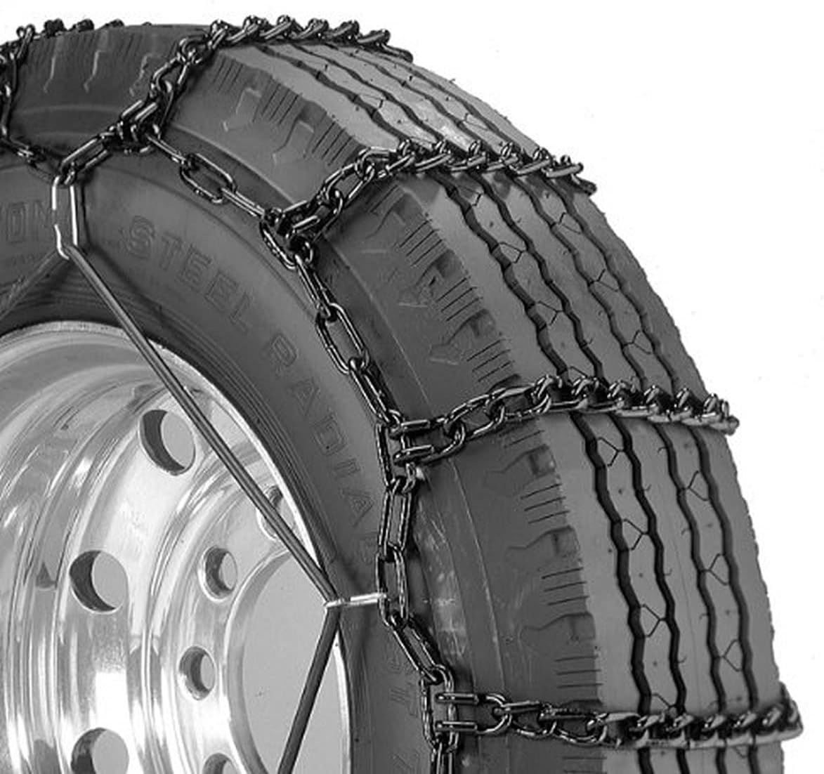 BRAND, CAR, CATEGORY, SCC, Security Chain Company QG2249CAM Quik Grip Truck Single CAM LSH Tire Traction Chain - Set of 2