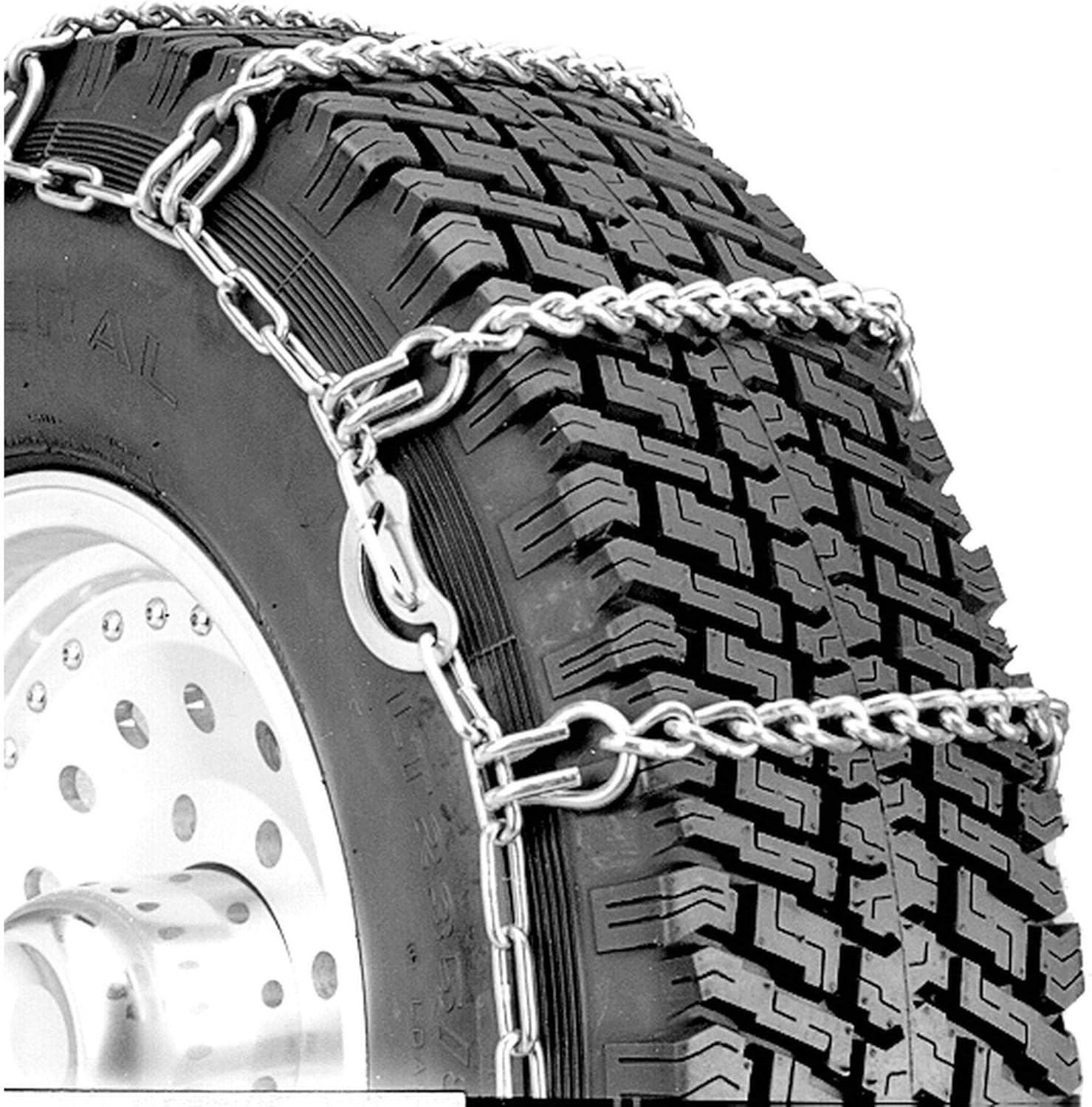 BRAND, CAR, CATEGORY, SCC, Security Chain Company QG2249CAM Quik Grip Truck Single CAM LSH Tire Traction Chain - Set of 2