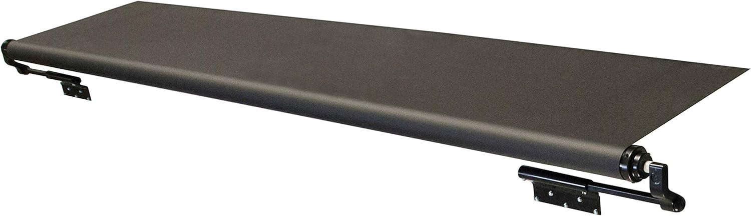 AWNINGS, BRAND, CATEGORY, SOLERA, Solera Black Slide Topper Awning - 11' (10'7" Fabric)