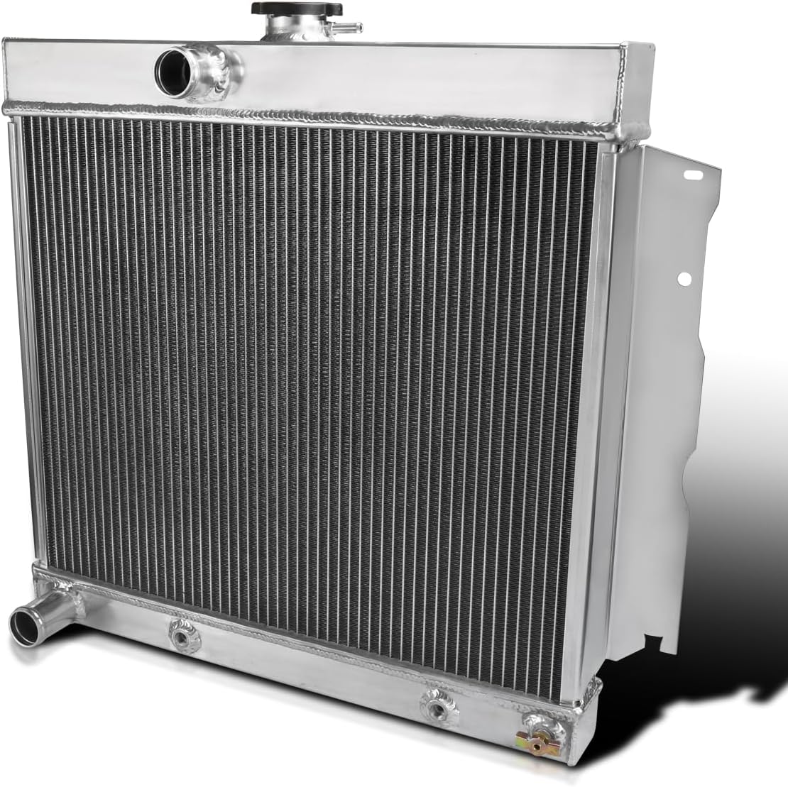 BRAND, CATEGORY, RADIATORS, SPEC-D TUNING, Spec-D Tuning 3 Row Core Aluminum Racing Radiator Compatible with 1966-1969 Dodge Charger, Dart