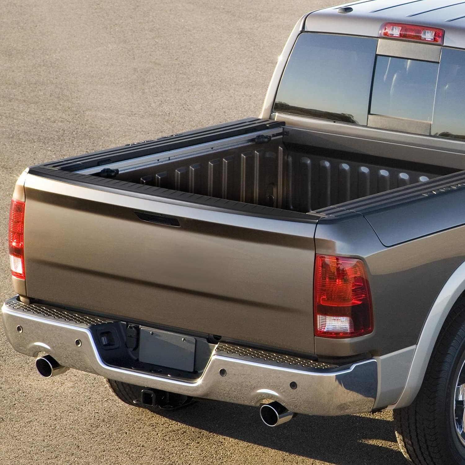 BRAND, CATEGORY, SPEC-D TUNING, TRUCK BEDS & TAILGATES, Spec-D Tuning Tailgate Moulding Cap Spoiler Cover Compatible with 2006-2008 Dodge Ram 1500, 2006-2009 Dodge Ram 2500 3500