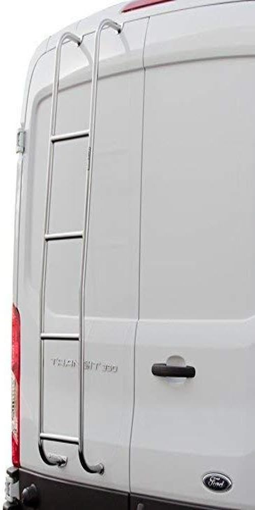 BRAND, CATEGORY, SURCO, VAN LADDERS, Surco 093TM Stainless Steel Van Ladder Ford Transit Medium Roof 2014 - Current Year