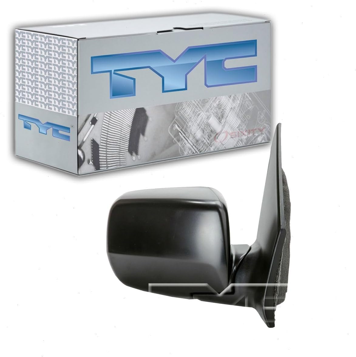 BRAND, CATEGORY, EXTERIOR MIRRORS, TYC, TYC 4790032 Door Mirror Left-Side Compatible with 2003-2008 Honda Pilot