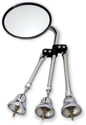 BRAND, CATEGORY, EXTERIOR MIRRORS, VELVAC, Velvac 3-Bell Mirror Kit - Short Tripod - 714721