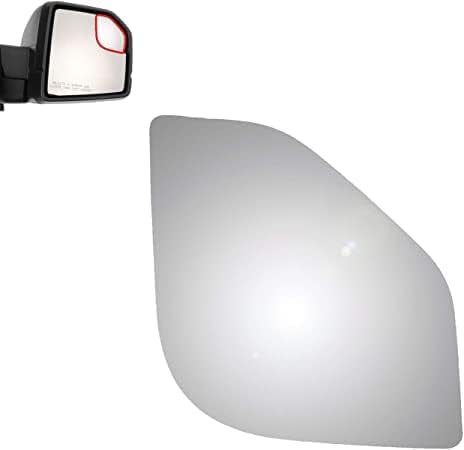 BRAND, CATEGORY, EXTERIOR MIRROR REPLACEMENT GLASS, WLLW, WLLW Mirror Glass Replacement for 2015-2019 FORD F-150 RH Right Passenger Side