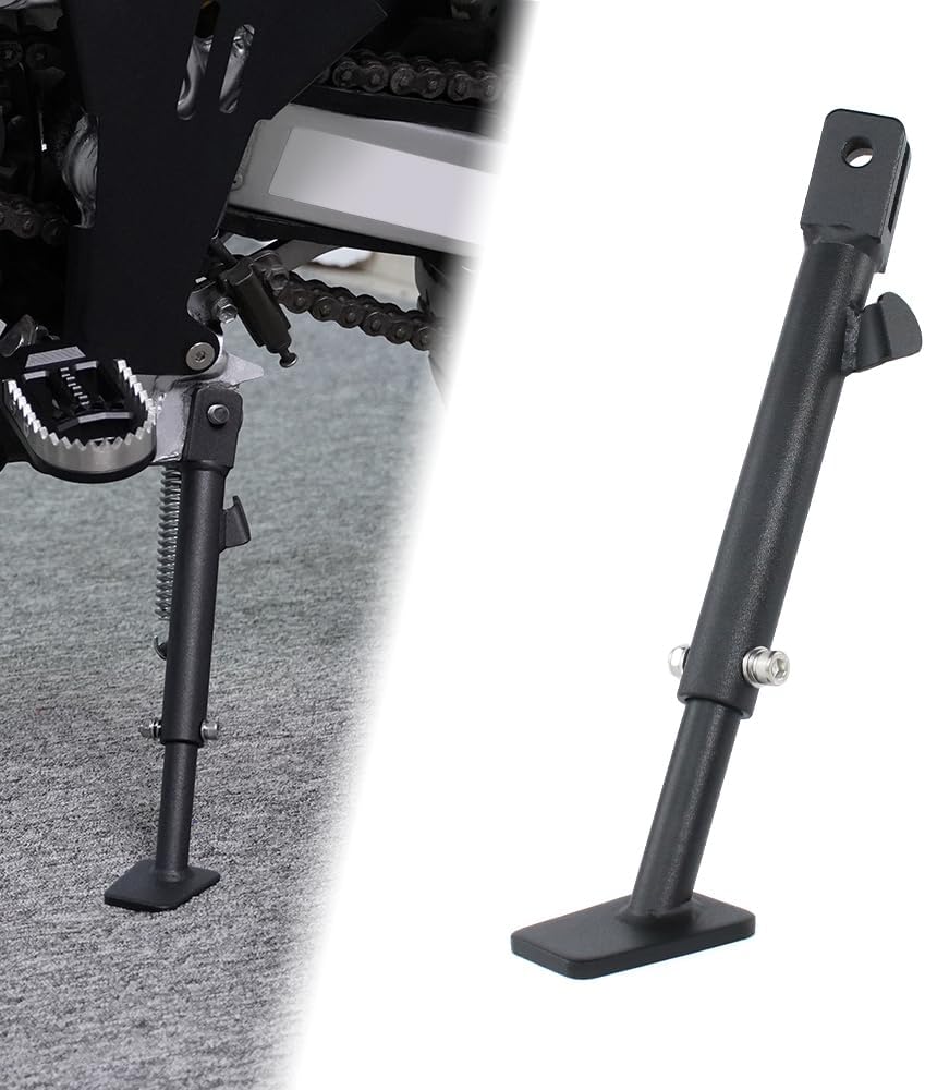 BRAND, CATEGORY, KICKSTANDS & JIFFY STANDS, XITOMER, Xitomer 0-3'' for DR650 Motorcycle Adjustable Kickstand Side stand Fit for 1996-2020 2021 2022 2023 DR650 Adjustable Side Stand