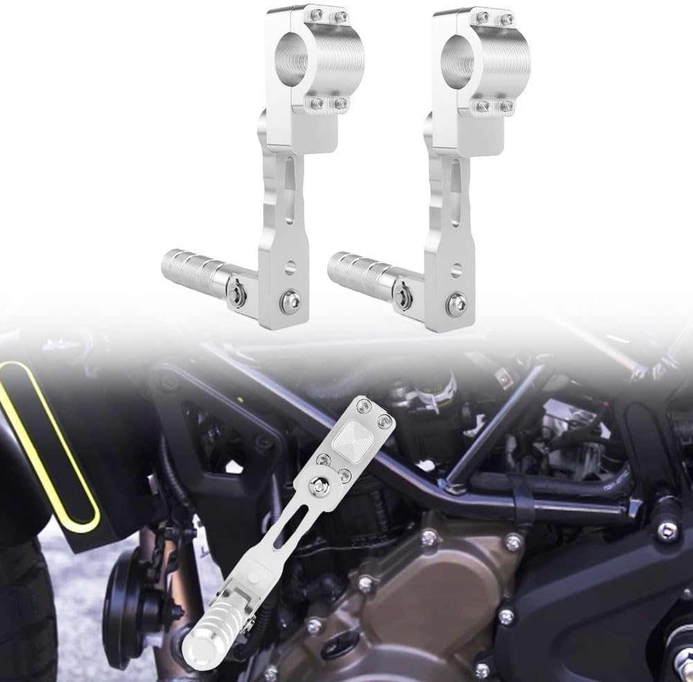 BRAND, CATEGORY, FOOT PEGS, XITOMER, Xitomer 22-28mm Adjustable Highway Peg Mounts Rider, Adjustable Footpeg Kit Long Angled, Adjustable Highway Peg Mount Kit Engine Guards Crash Bars Footrest Mounting Brackets Arms