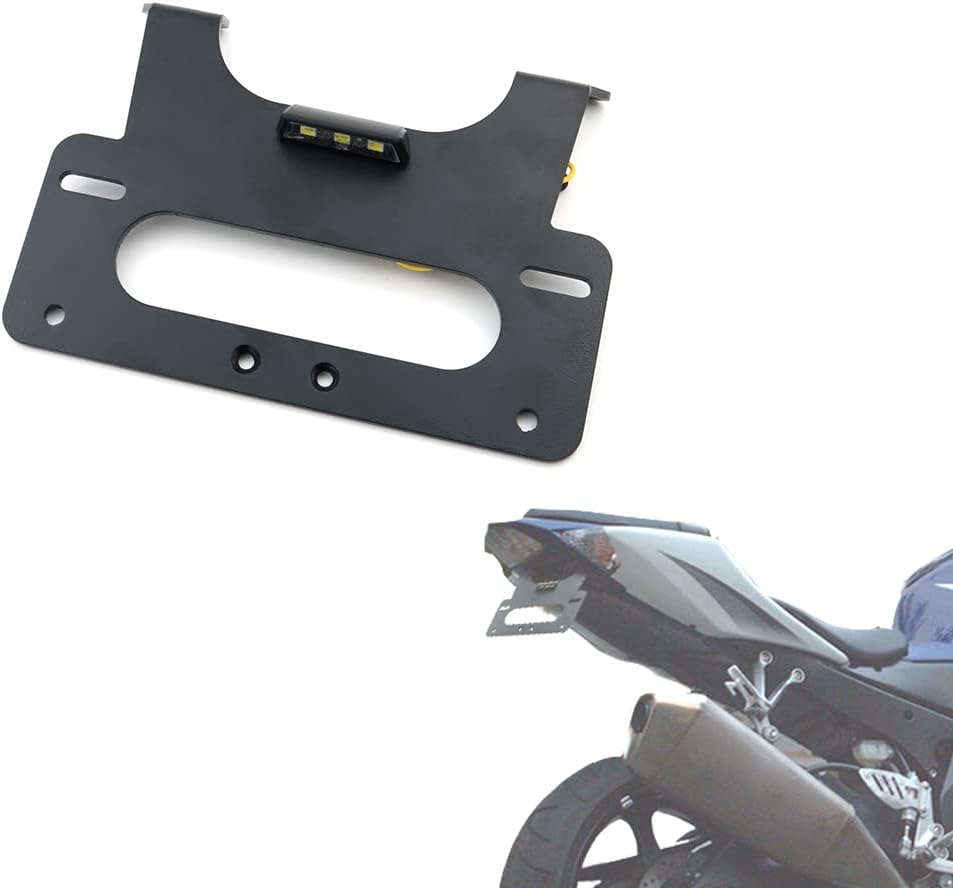 BRAND, CATEGORY, FENDER ELIMINATORS, XITOMER, Xitomer Fender Eliminator Fit for GSXR1000 2005 2006 2007 2008 License Plate Bracket GSX-R1000 2005 2006 2007 2008 Tail Tidy, License Plate Holder for GSX-R1000, with LED License Plate Light