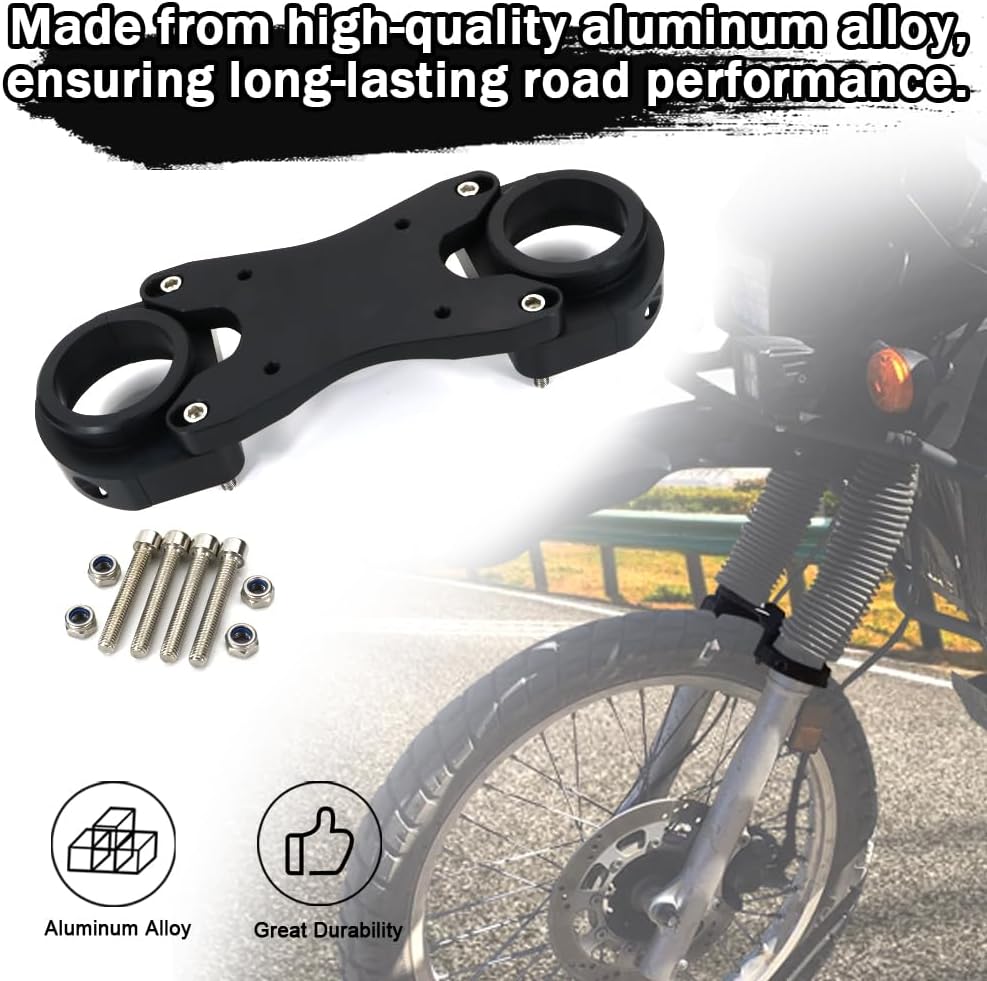 BRAND, CATEGORY, FORK BRACKETS, XITOMER, Xitomer Motorcycle Fork Brace, Fit for KLR650 2008 2009 2010 2011 2012 2013 2014 2015 2016 2017 2018 KLR650