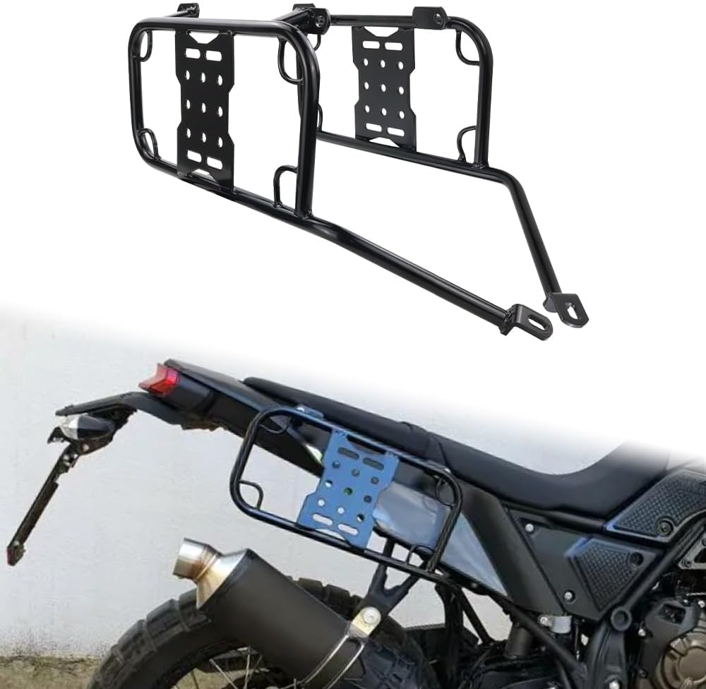 BRAND, CATEGORY, SADDLE BAGS, XITOMER, Xitomer Saddlebag Support Racks, Fit for 2024 2023 2022 Tenere 700 2019 2020 2021 XTZ690 2019 2020 2021, Pannier Rack, Motorcycle Side Carrier (Style 2)