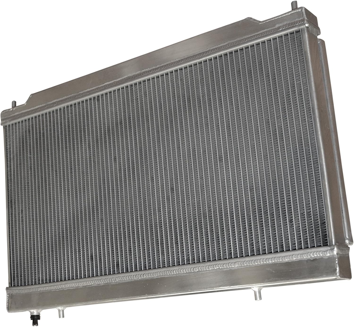 BRAND, CATEGORY, RADIATORS, YONAKA MOTORSPORTS, Yonaka 1995-1999 Mitsubishi Eclipse Aluminum Dual Core Lightweight Performance Radiator w/Fans & Shroud Kit