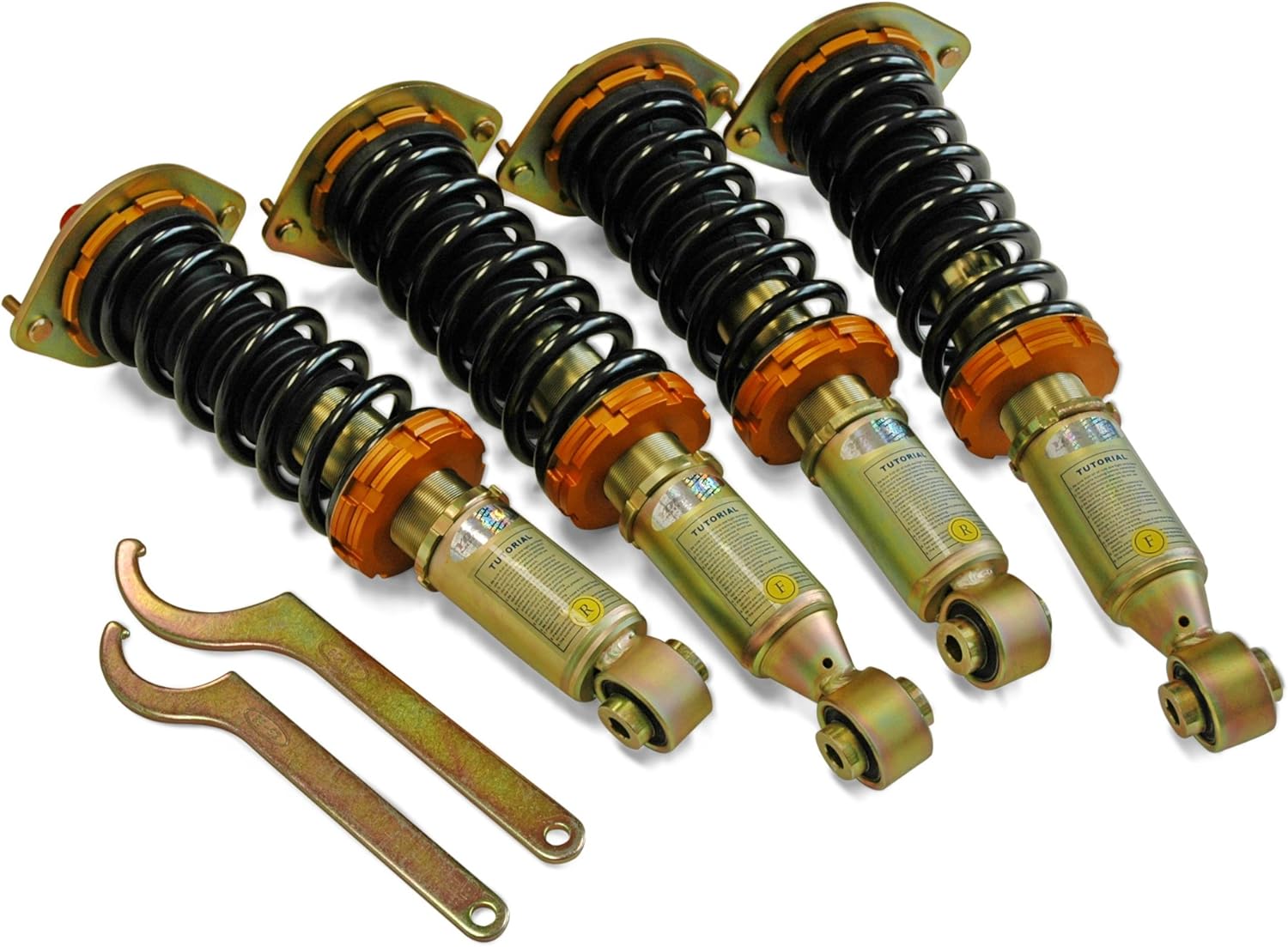 BRAND, CATEGORY, SHOCKS, YONAKA MOTORSPORTS, Yonaka 1999-2005 Mazda Miata MX5 MX-5 Spec 2 Full Coilovers Adjustable Dampening Suspension Shocks Springs Struts