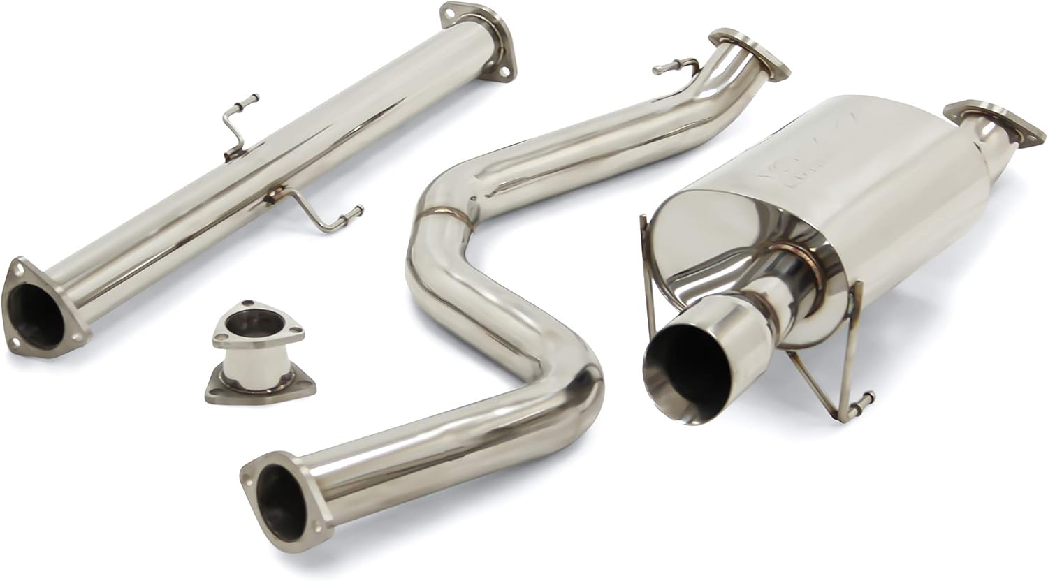 BRAND, CAT-BACK SYSTEMS, CATEGORY, YONAKA MOTORSPORTS, Yonaka Performance Exhaust Compatible with Acura Integra 94-01 4DR Sedan (3 INCH)