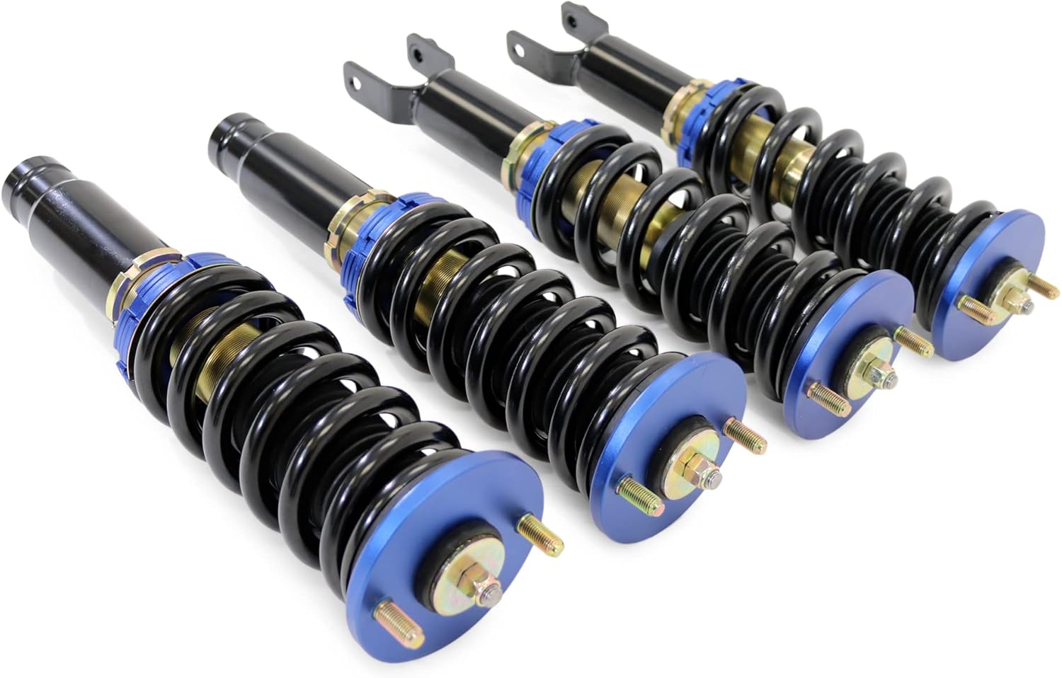 BRAND, CATEGORY, LOWERING KITS, YONAKA MOTORSPORTS, Yonaka Compatible with Honda Civic 1996-2000 Spec 1 Full Coilovers Suspension DRAG RACE Version