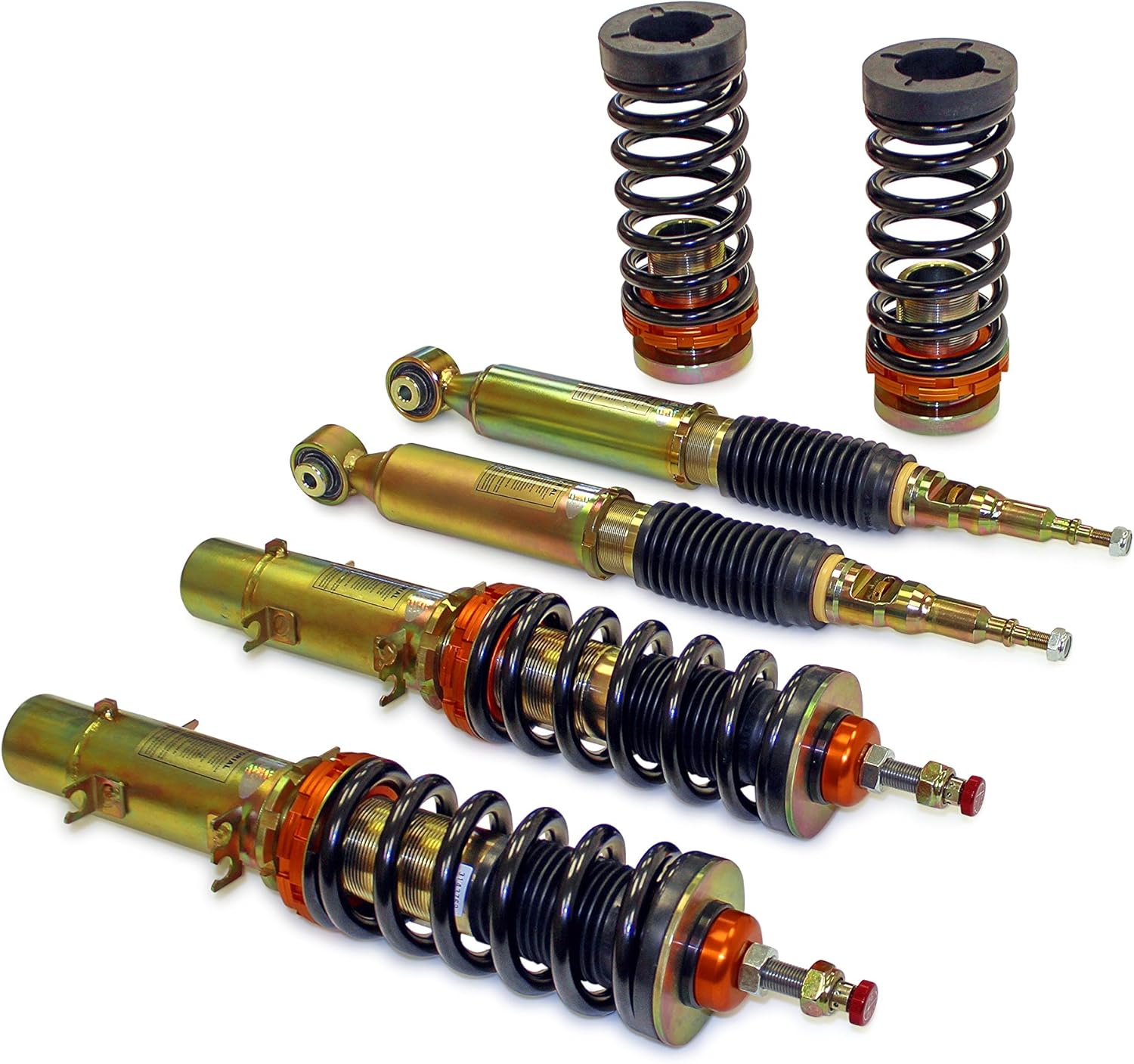 BRAND, CATEGORY, LOWERING KITS, YONAKA MOTORSPORTS, Yonaka Fits 1999-2005 Volkswagen Golf GTI Jetta MK4 A4 Adjustable Spec 2 Performance Coilover Kit