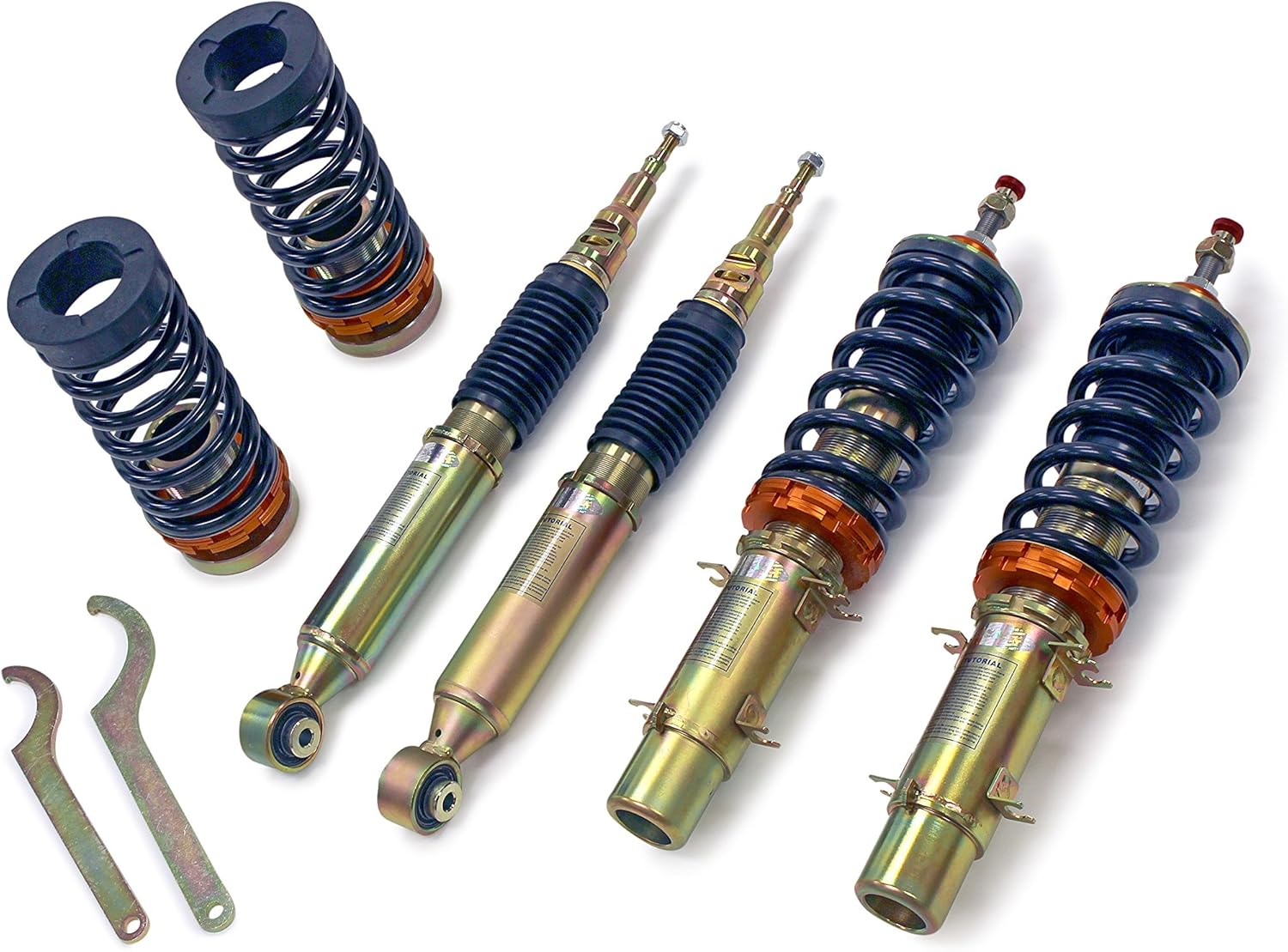 BRAND, CATEGORY, LOWERING KITS, YONAKA MOTORSPORTS, Yonaka Fits 1999-2005 Volkswagen Golf GTI Jetta MK4 A4 Adjustable Spec 2 Performance Coilover Kit