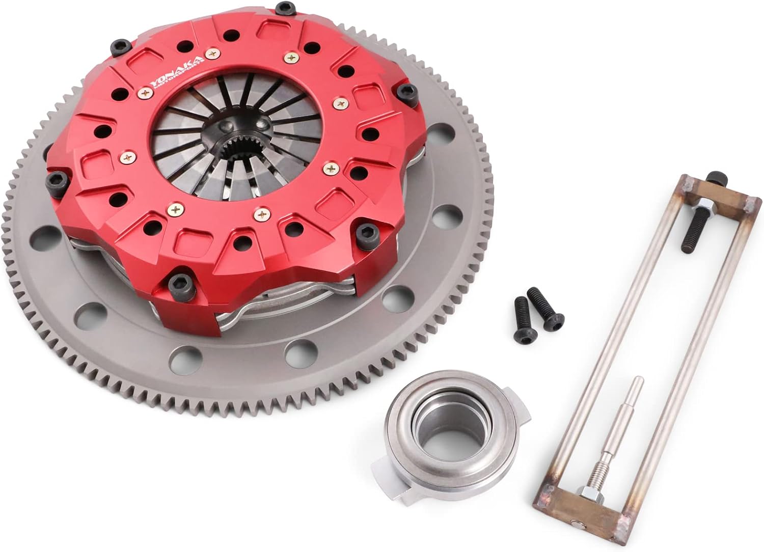 BRAND, CATEGORY, FLYWHEEL, YONAKA MOTORSPORTS, Yonaka Motorsports Twin Disc Performance Racing Clutch/Flywheel Set for Mitsubishi EVO 10