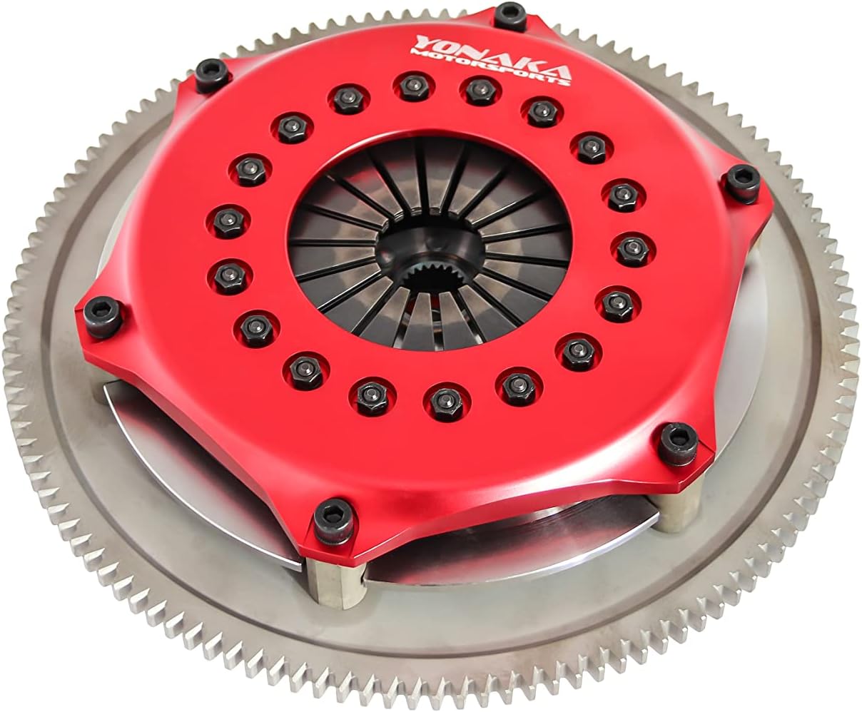 BRAND, CATEGORY, FLYWHEEL, YONAKA MOTORSPORTS, Yonaka Stage 4 Single Disc Performance Clutch and Flywheel Set Compatible/Replacement for Scion FR-S/Toyota 86 / Subaru BRZ