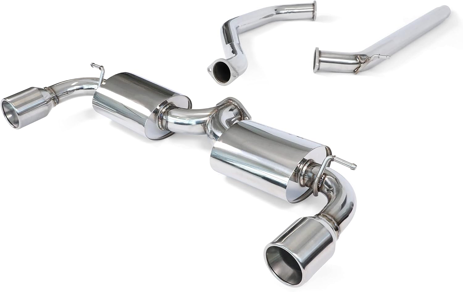 BRAND, CAT-BACK SYSTEMS, CATEGORY, YONAKA MOTORSPORTS, Yonaka Stainless Steel 2.5-inch Performance Exhaust for 2015-2017 Volkswagen GTI MK7