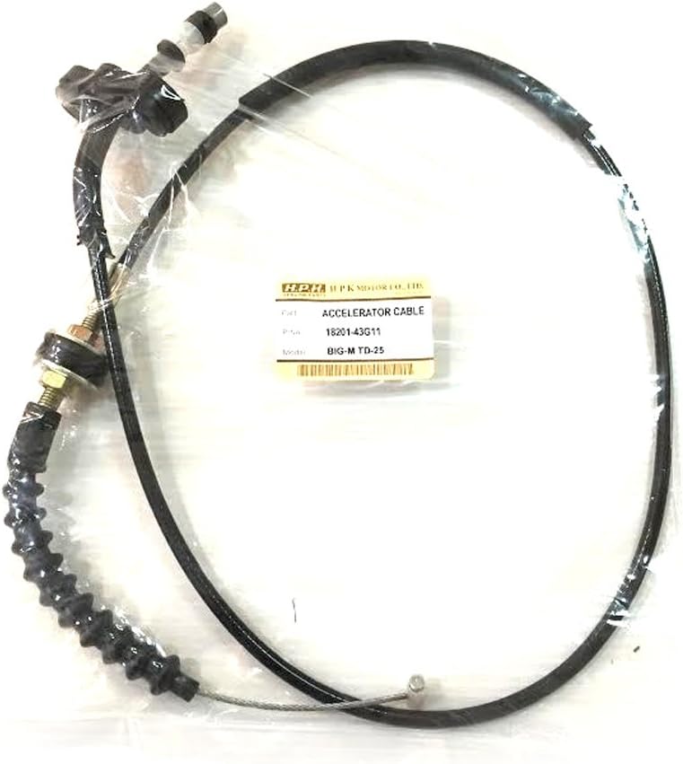 ACCELERATOR CABLES, BRAND, CATEGORY, IHAVE, ihave Replacement For Accelerator Cable NAVARA D21 TD25 UTE PICKUP TRUCK length 45.5" New 18201-43G11